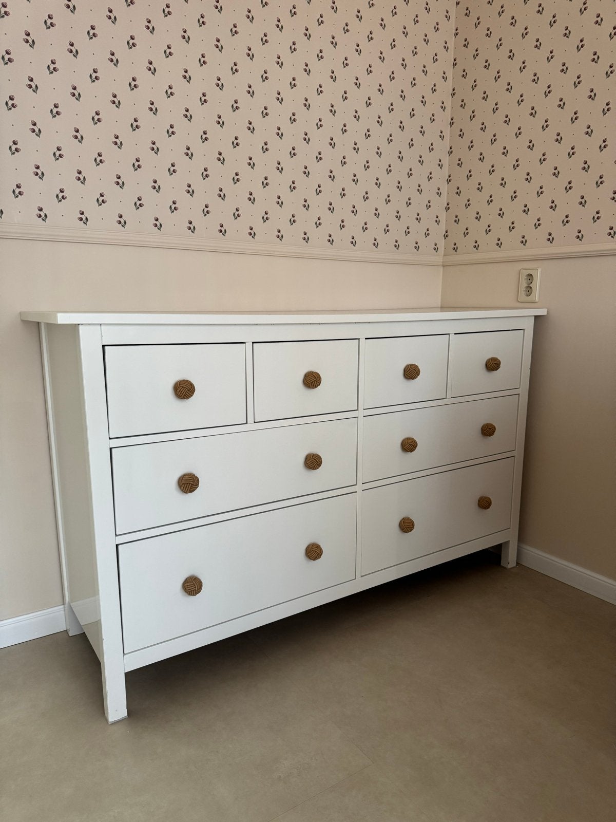IKEA Hemnes Commode Kast - Wit, 8 laden, Huis en Inrichting, Kasten | Ladekasten, Ophalen, 5 laden of meer, 150 tot 200 cm, Zo goed als nieuw