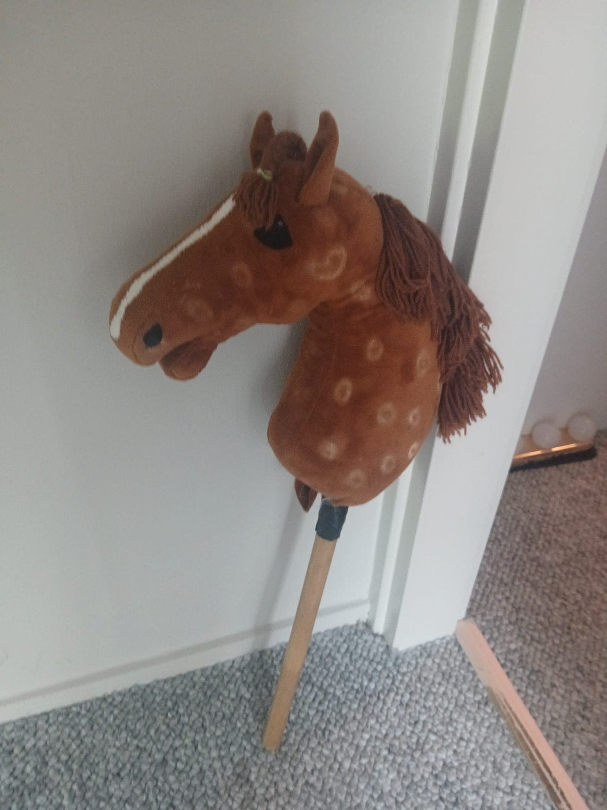 Leuk stokpaard voor uren speelplezier, Ophalen, Gebruikt