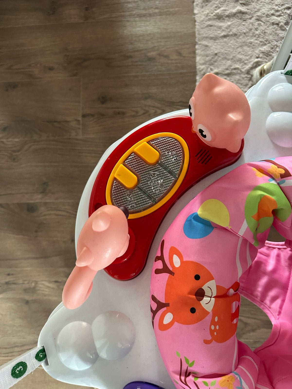 Baby Jumper met Muziek, Licht en 360 Draaistoel, Ophalen, Gebruikt, Overige typen, Met licht