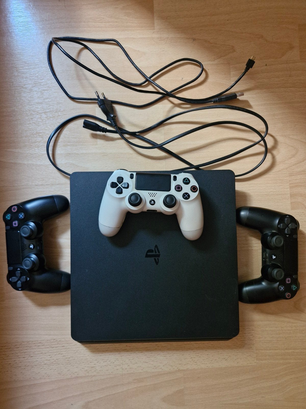 Sony Playstation 4 Slim 500GB, Spelcomputers en Games, Ophalen, Gebruikt, PlayStation 4, Draadloos