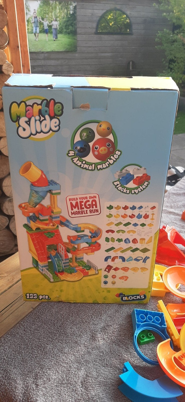 Marble Slide knikkerbaan ( duplo), Ophalen of Verzenden, Zo goed als nieuw, Overige merken