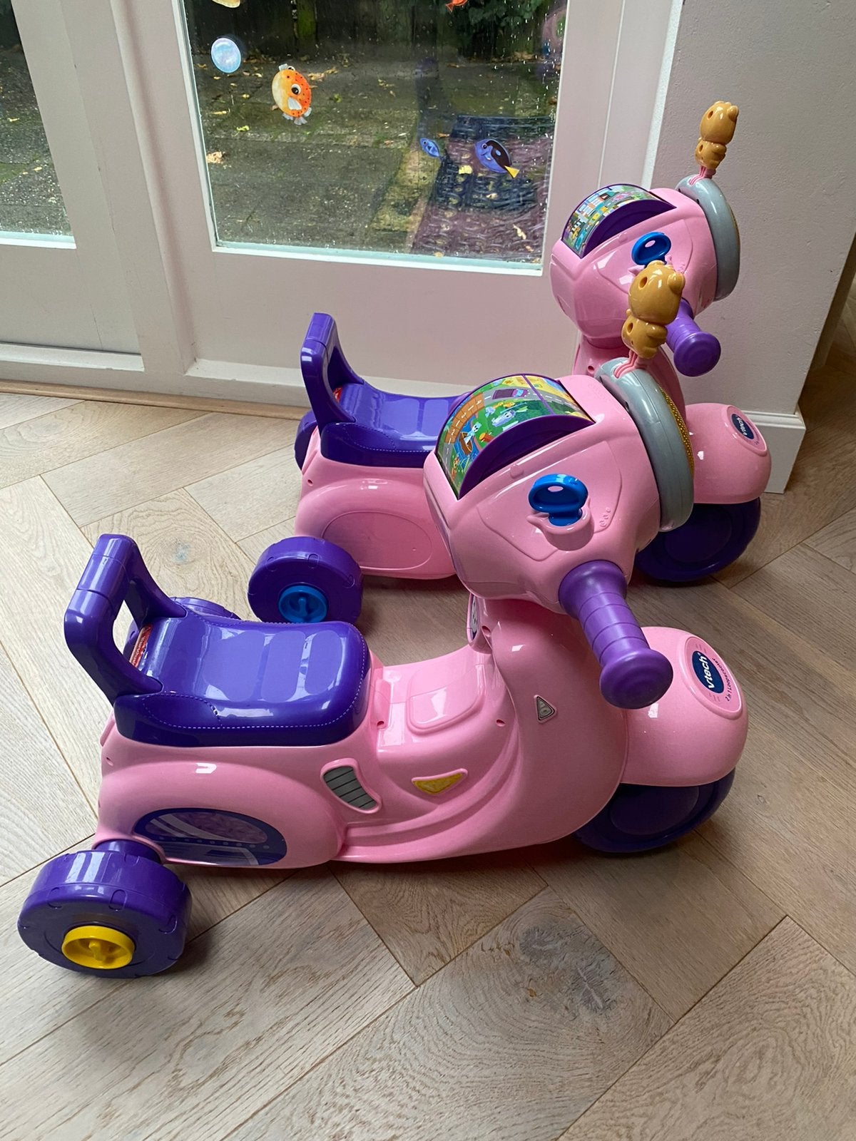 Vtech 2-in-1 loopscooter - twee stuks, Kinderen en Baby's, Speelgoed | Vtech, Ophalen, Zo goed als nieuw