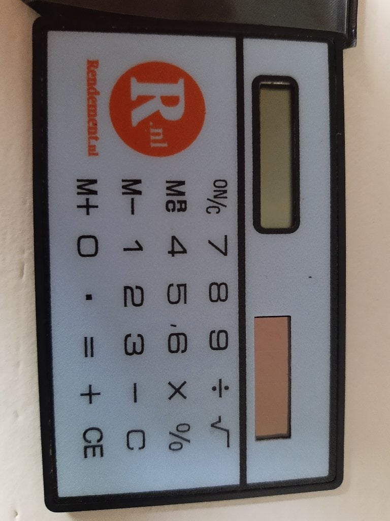 Set van 2 rekenmachines (ook los t.k.) Casio, Ophalen of Verzenden, Zo goed als nieuw