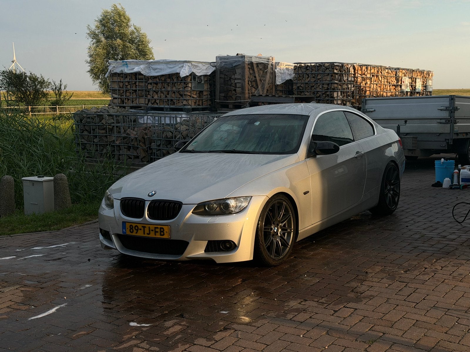 BMW 3-Serie 2.5 I 325 Coupe AUT 2006, Auto's, Automaat, 745 kg, Achterwielaandrijving, Zwart