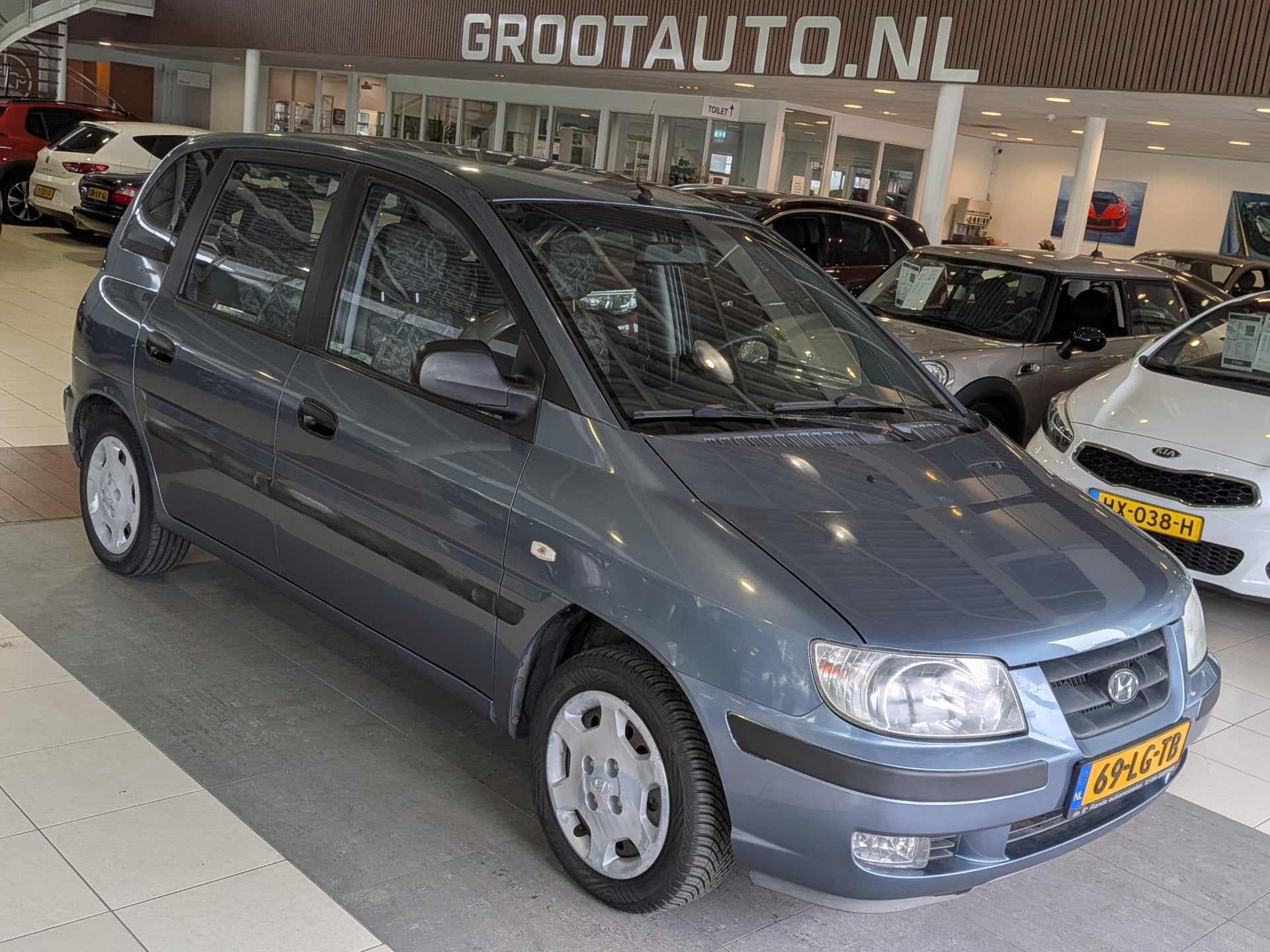Hyundai Matrix 1.6i GL Airco, Trekhaak, Stuurbekrachtiging, Matrix, Stof, Gebruikt, 1599 cc