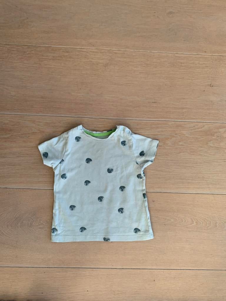 Groen shirtje van Hema - maat 80, Kinderen en Baby's, Babykleding | Maat 80, Ophalen of Verzenden, Gebruikt, Jongetje of Meisje