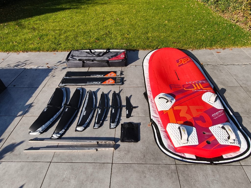 Windfoil materiaal, Watersport en Boten, Windsurfen, Ophalen, Gebruikt, Minder dan 250 cm, 6.5 m² tot 8 m²