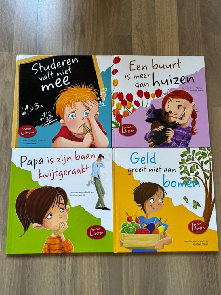 Levenslessen 4 prachtige boeken, Ophalen of Verzenden, Zo goed als nieuw