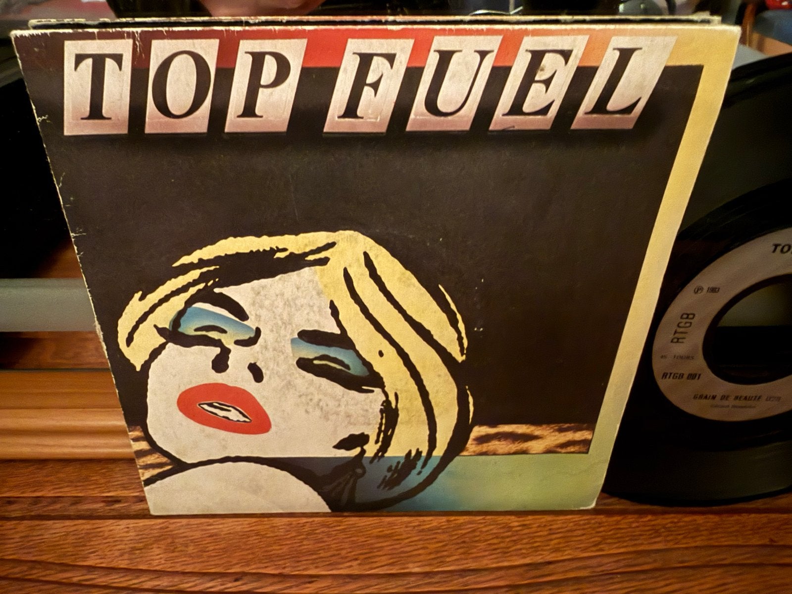 Top Fuel - Grains de Beauté / Tu Partirais Bien (Vinyl), Originele persing, 7 inch, Ophalen of Verzenden, Zo goed als nieuw