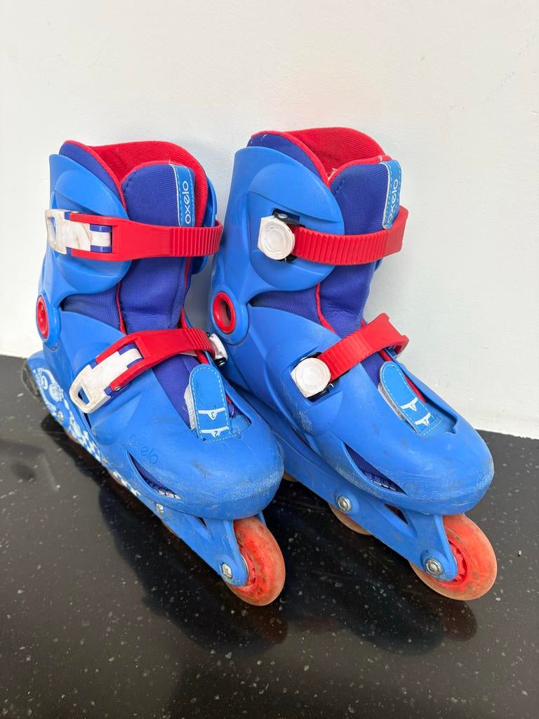 Verstelbare Oxelo Inline Skates voor Kinderen Maat 32-34, Kinderen, Inline skates 4 wielen, Ophalen, Overige merken