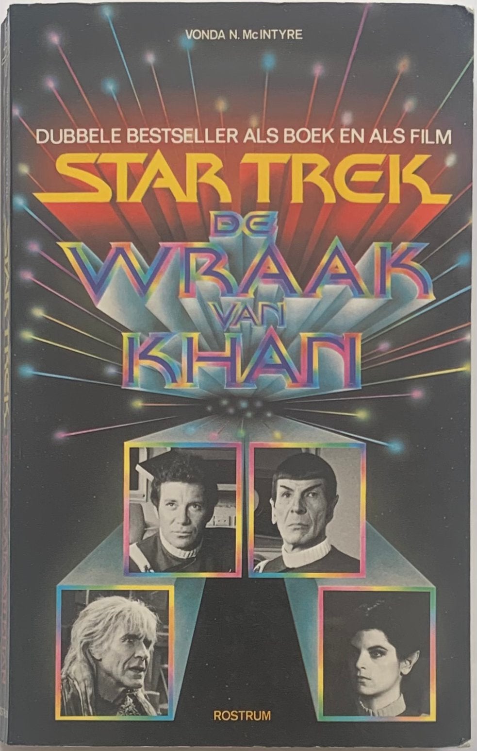 STAR TREK - De Wraak van Khan [175blz] SF Rostrum, Ophalen of Verzenden, Gelezen, Vonda N. McIntyre