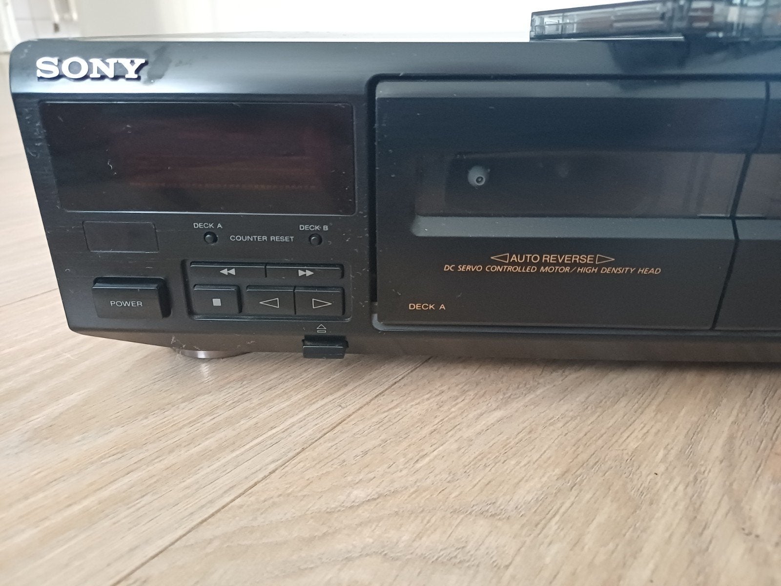Sony TC-WE405 Dubbel Cassettedeck met Auto-Reverse, Audio, Tv en Foto, Ophalen, Dubbel, Sony, Tiptoetsen