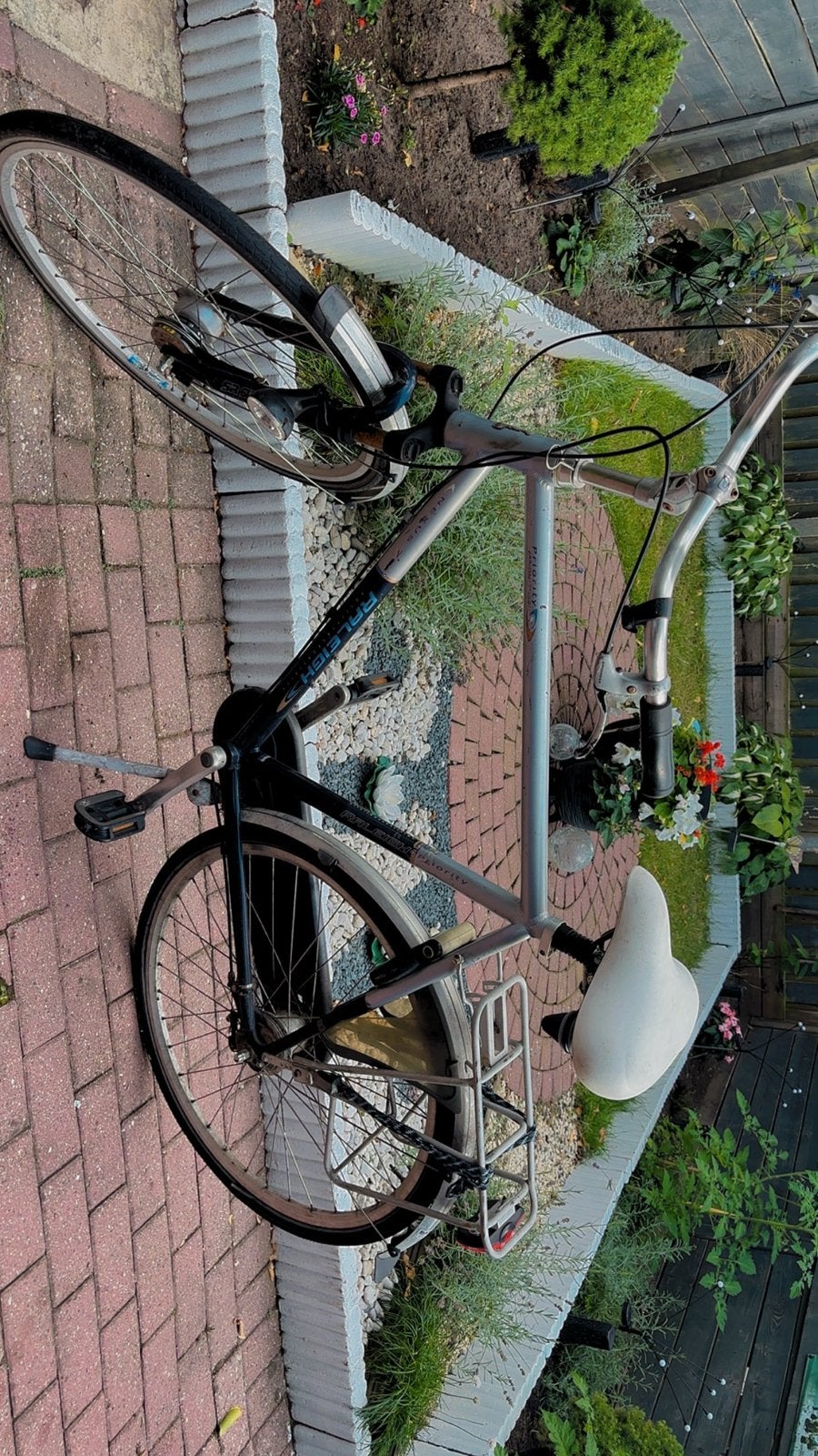 Gebruikte Gazelle fiets met versnellingen, Fietsen en Brommers, Fietsen | Dames | Damesfietsen, Ophalen, Terugtraprem, Versnellingen