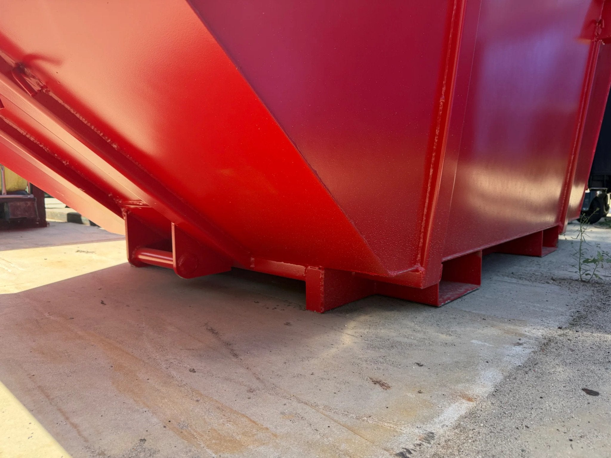 Sidalco 3m3 portaalarmcontainer met lepelgaten PASSEND VOOR