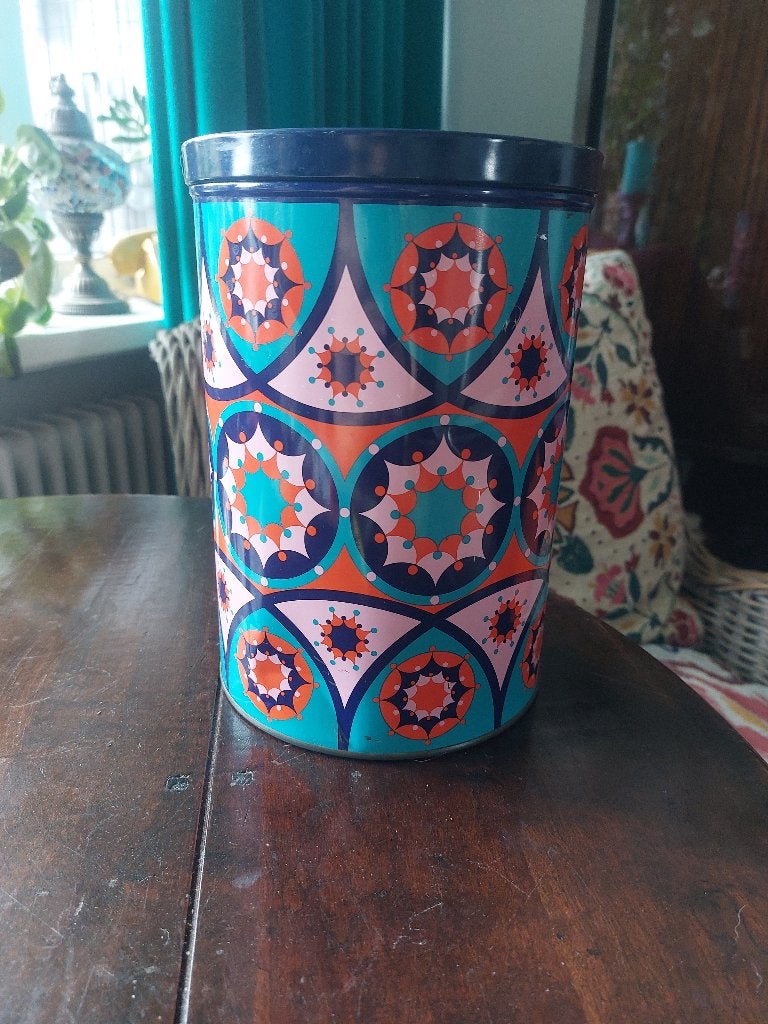 Tomado vintage blik, Verzamelen, Blikken, Ophalen of Verzenden, Gebruikt, Overige, Overige merken