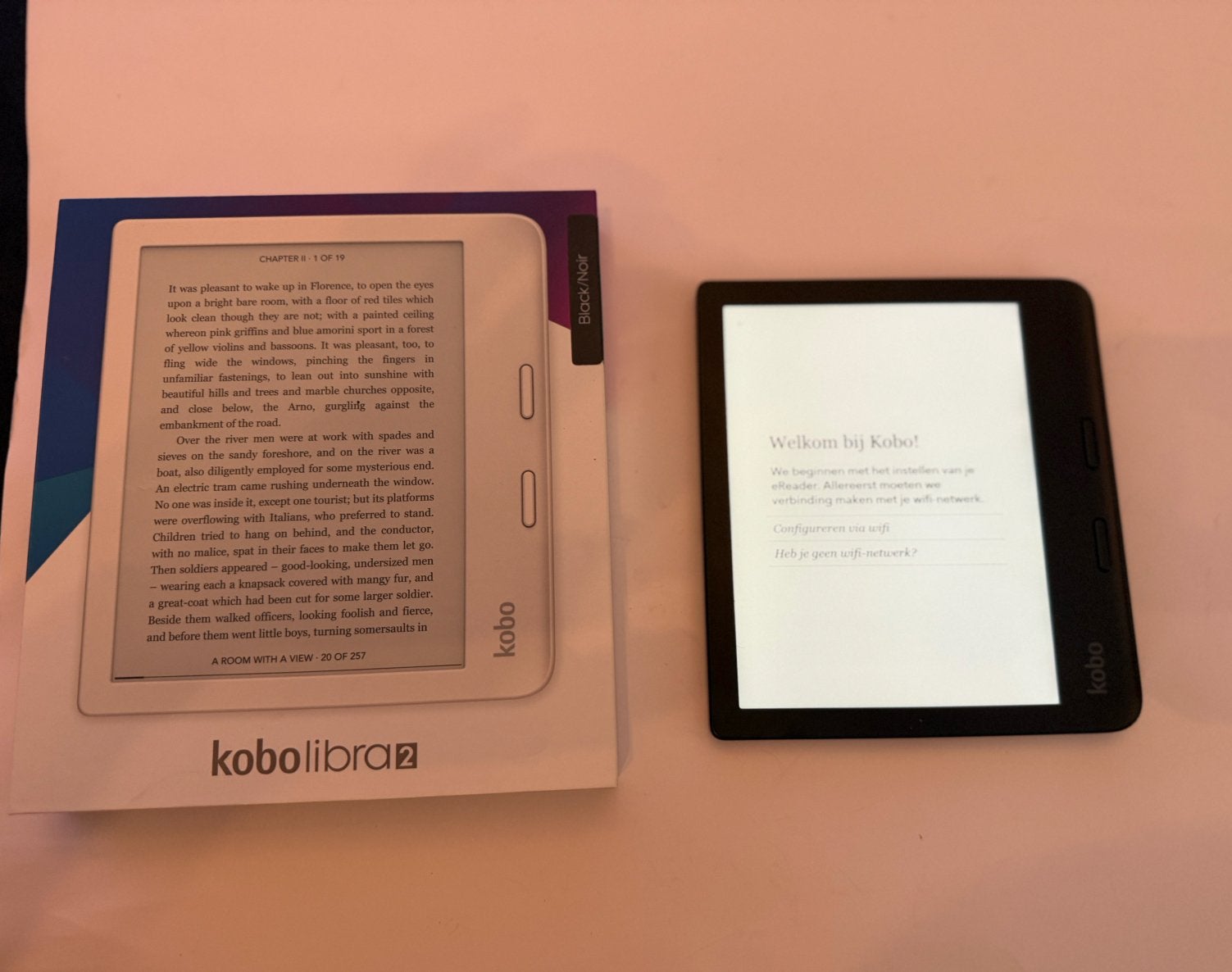 Kobo Libra 2 32GB – Met doos en transparante cover, Gebruikt, Verzenden, Kobo, Kobo