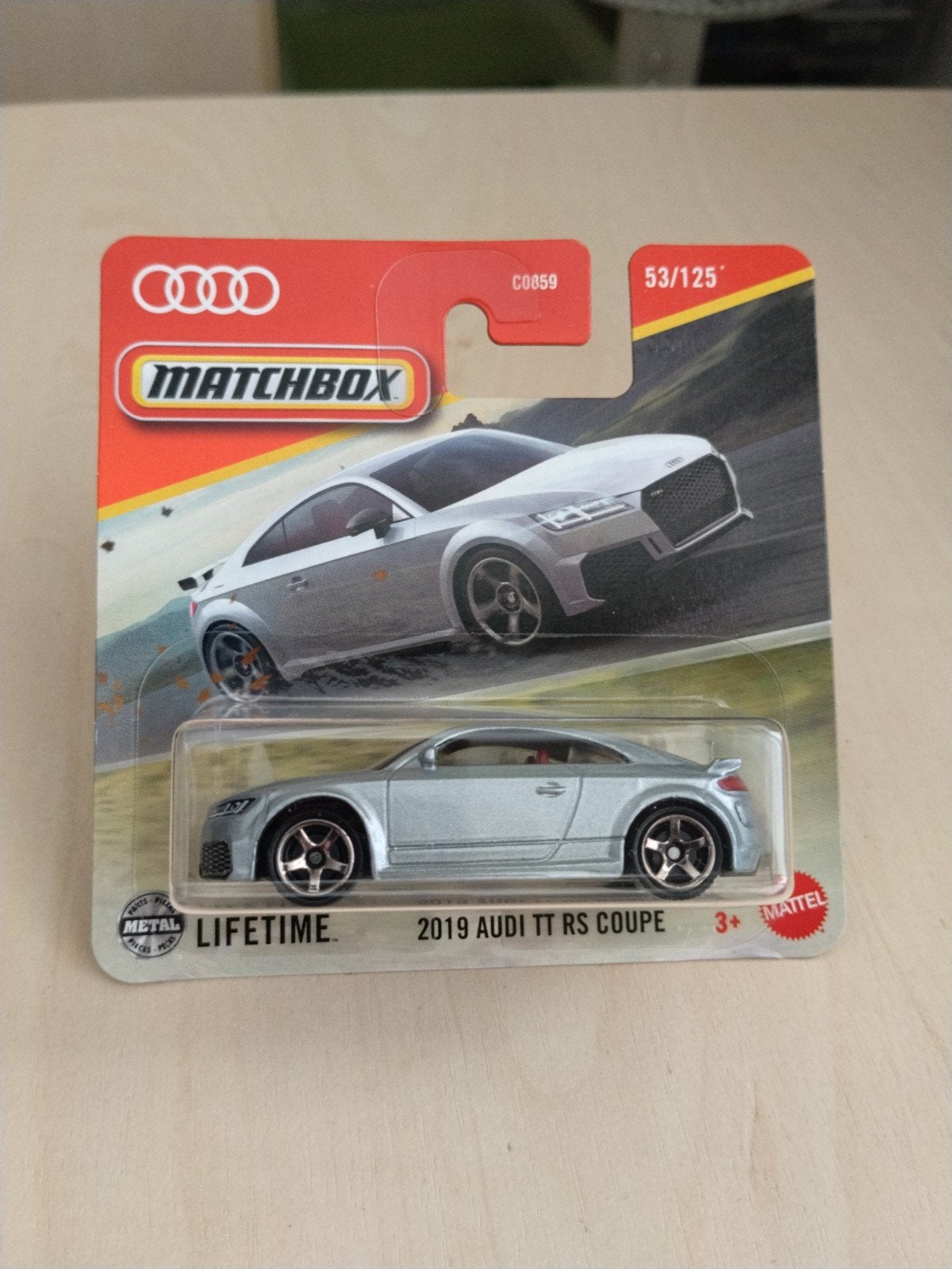 Matchbox 2019 Audi TT RS coupé, Ophalen of Verzenden, Nieuw, Auto