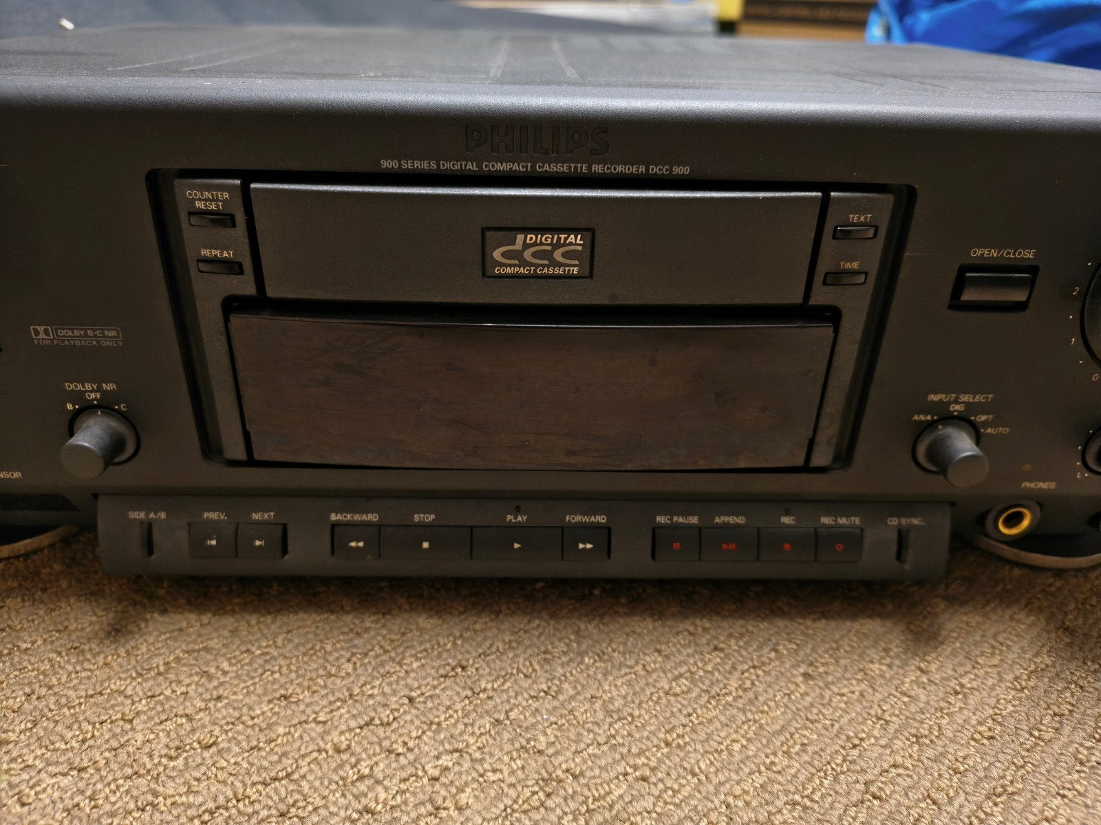 Philips DCC 900, Audio, Tv en Foto, Cassettedecks, Ophalen of Verzenden, Philips