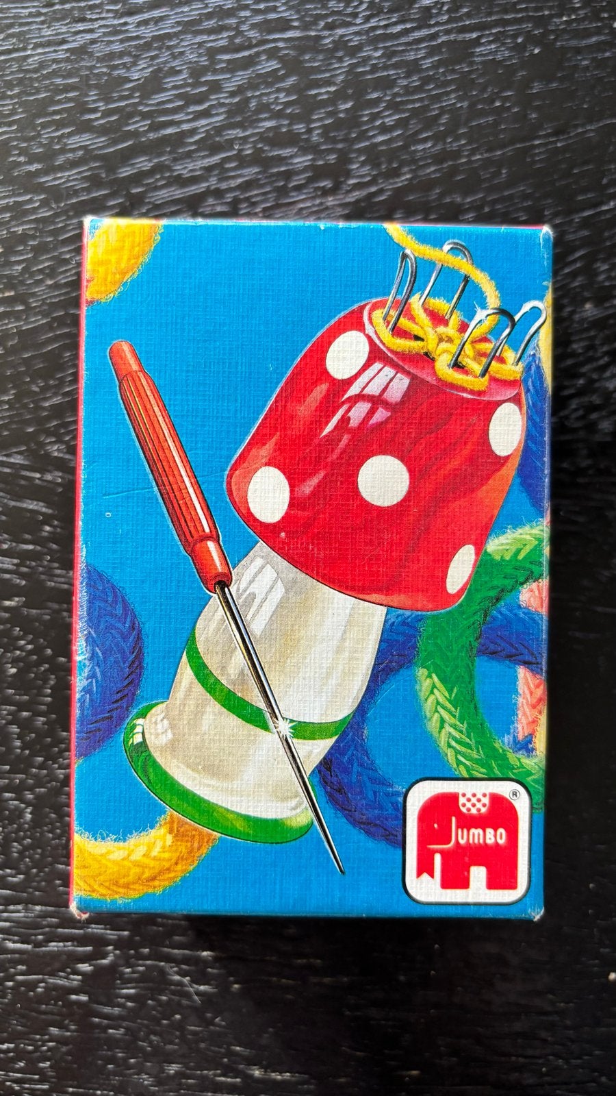 Vintage Jumbo Punnikklos Paddenstoel - Knutselset, Overige thema's, Meerkleurig, Ophalen of Verzenden, Zo goed als nieuw