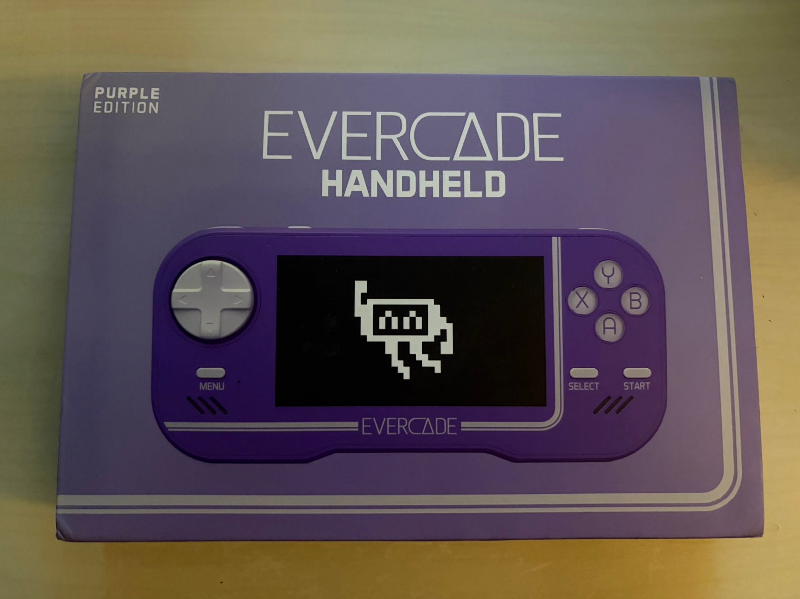 Evercade limited edition paars - compleet in doos, Verzenden, Zo goed als nieuw