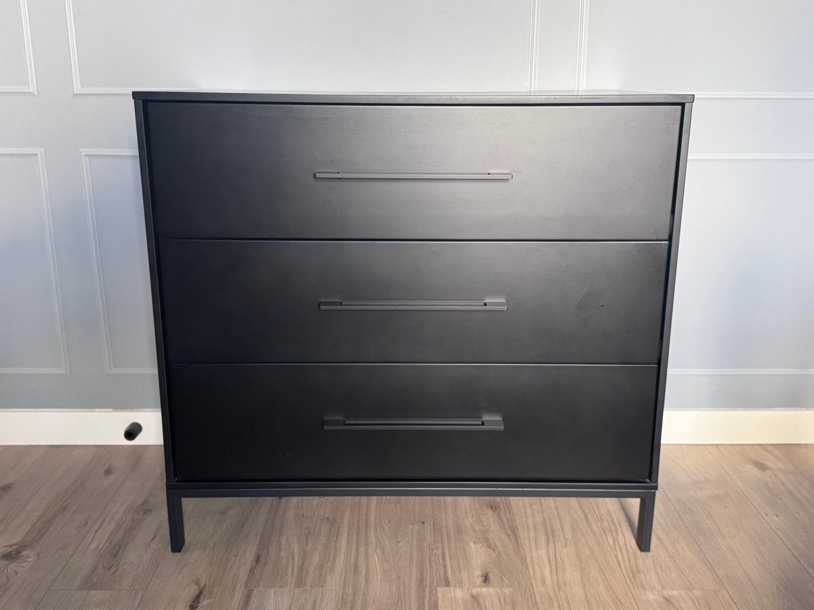 Commode kast - Interbaby Jupiter - zwart, Ophalen, 50 tot 70 cm, 100 cm of meer, Zo goed als nieuw