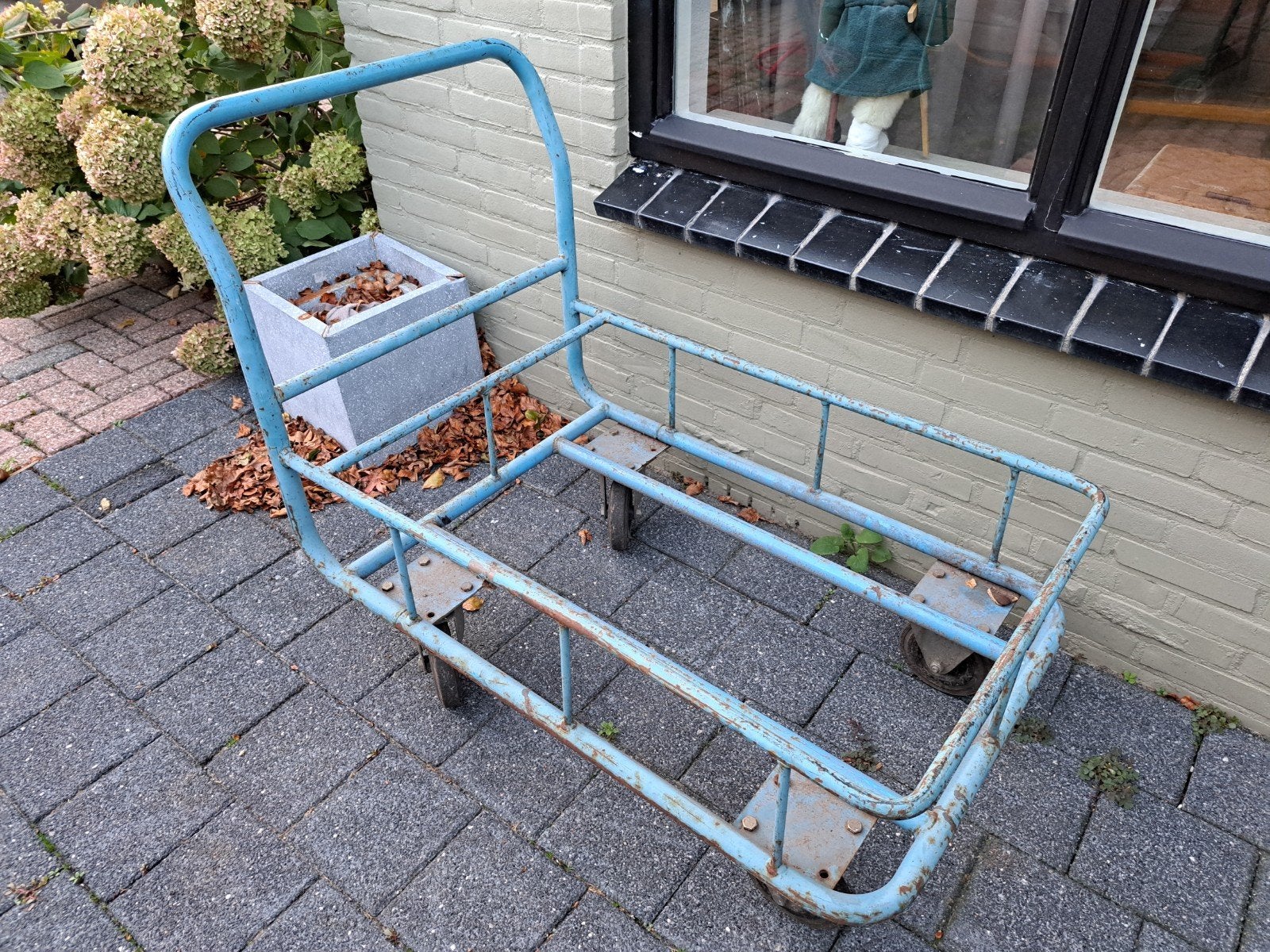 Robuuste transportkar - Ideaal voor zware klussen, Minder dan 60 liter, Ophalen, Gebruikt, Transportkar