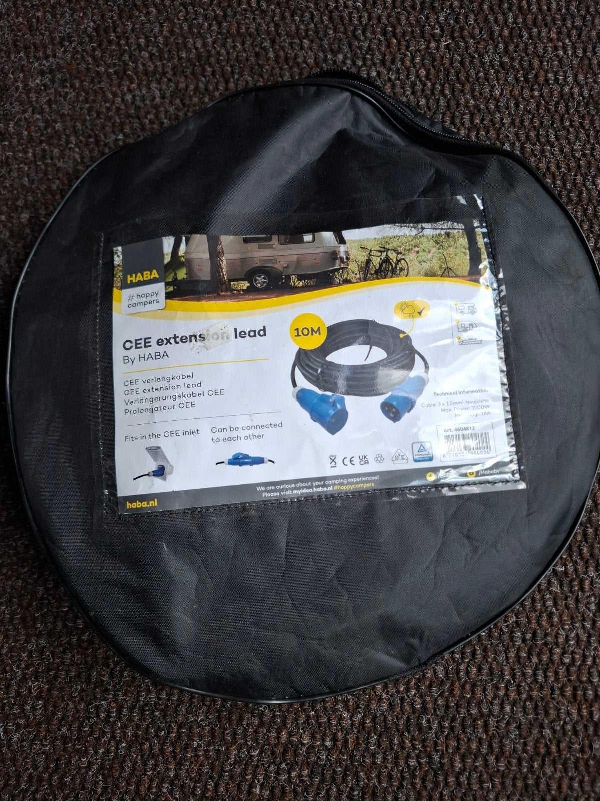 CEE extension lead, Ophalen of Verzenden, Zo goed als nieuw