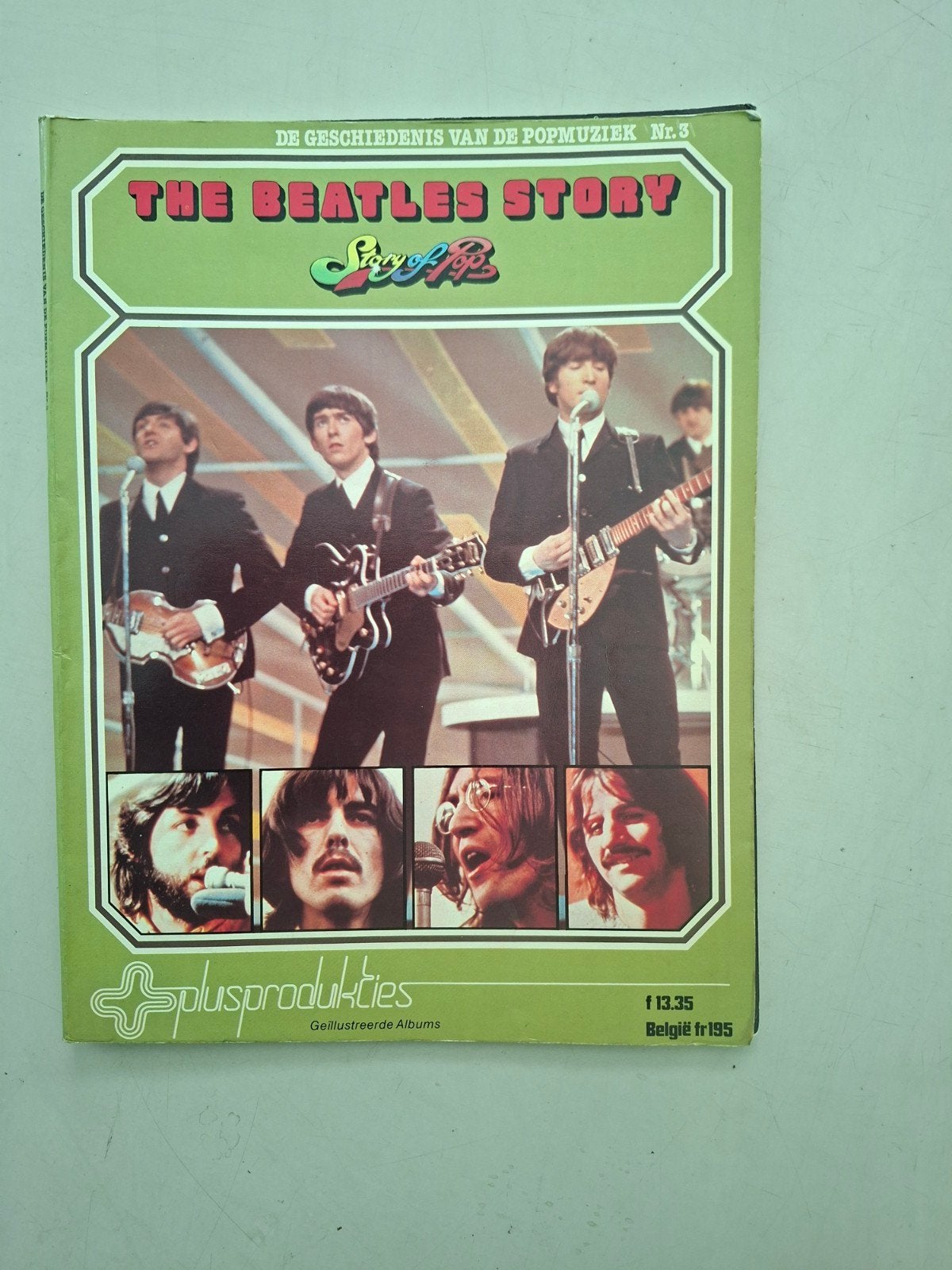 The Beatles Story - De Geschiedenis van de Popmuziek Nr. 3, Gelezen, Artiest, Plusproducties., Ophalen of Verzenden