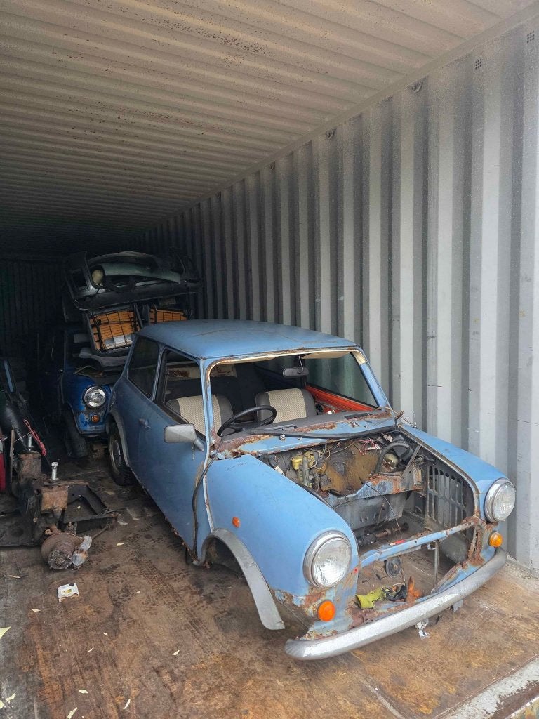 classic mini carrosserie  gezocht, Auto-onderdelen, Ophalen, Gebruikt, Voor, Mini