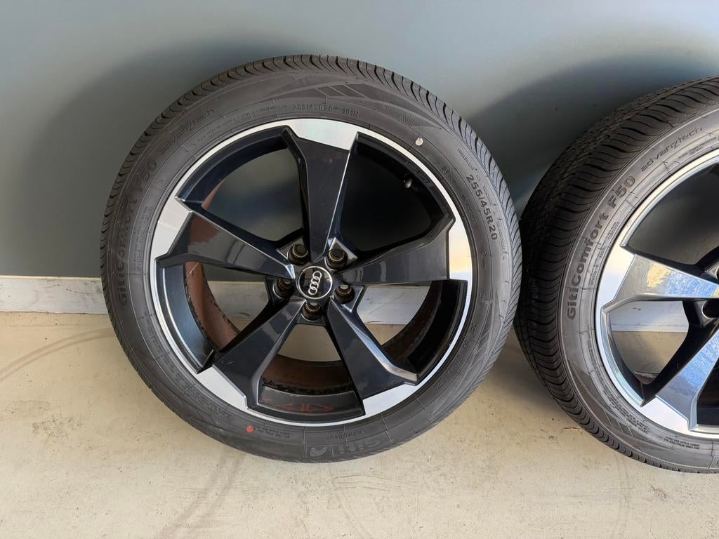 Audi Q5 SQ5 velgen 20 inch Rotor Origineel nieuwe banden, Ophalen of Verzenden, 20 inch, Zomerbanden, Banden en Velgen