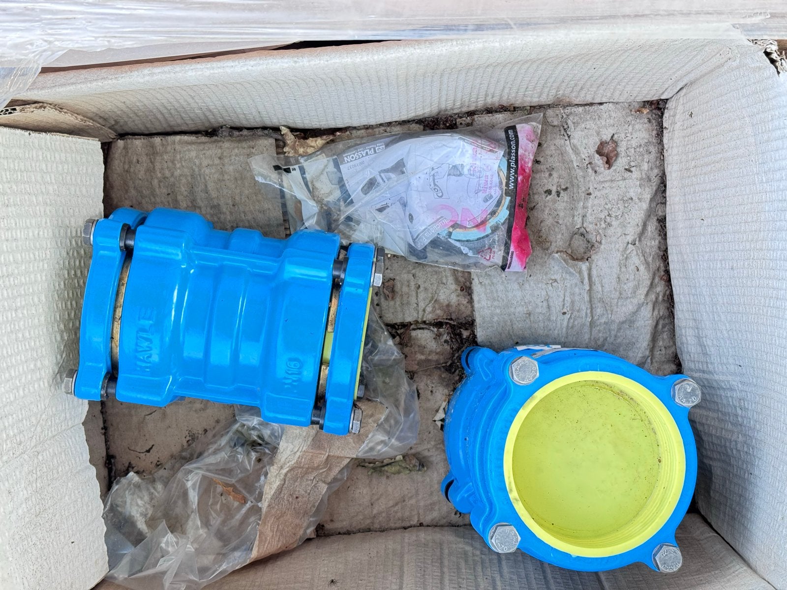 Nieuwe Hawle buiskoppeling voor waterleidingen, Doe-het-zelf en Verbouw, Buizen en Afvoer, Ophalen, Overige materialen, Overige typen