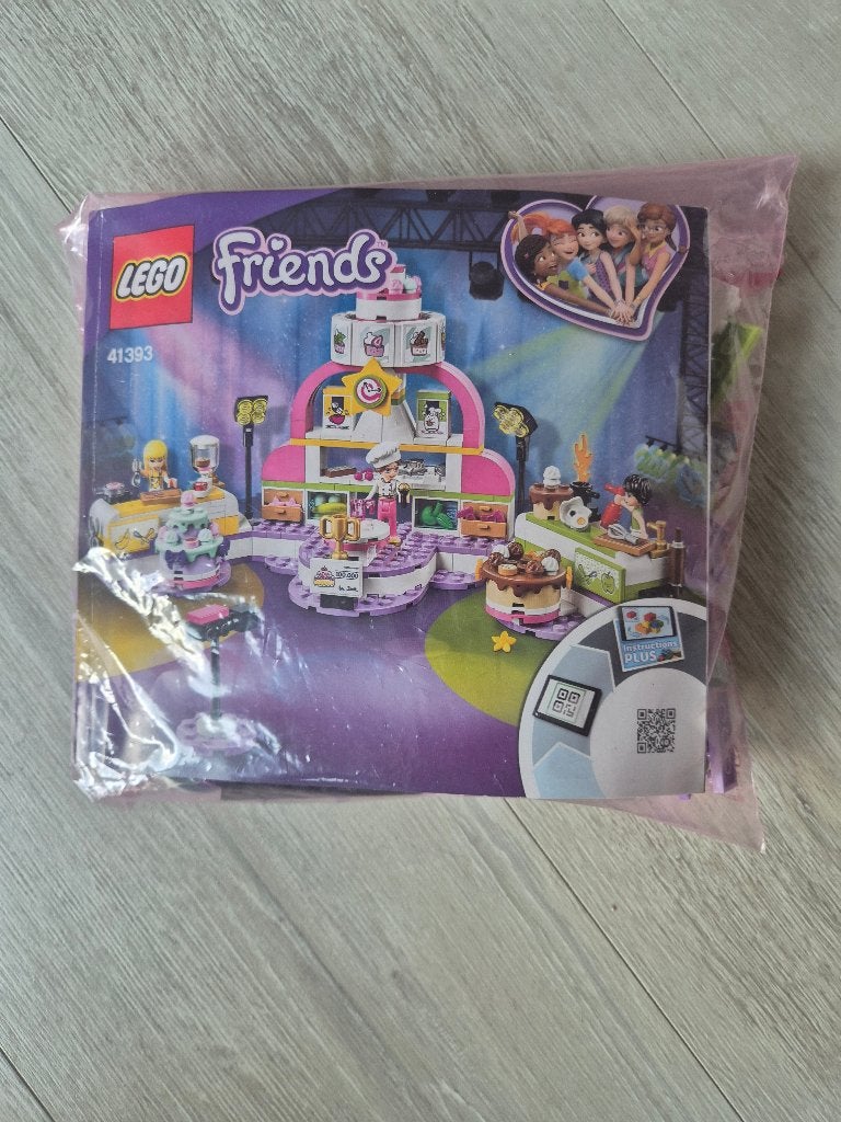 Lego Friends 41393 Bakwedstrijd met instructieboekje, Gebruikt, Lego, Friends, Ophalen of Verzenden