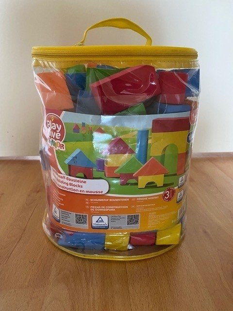 Playtive Junior foam building blocks, Kinderen en Baby's, Ophalen of Verzenden, Gebruikt, Overige merken