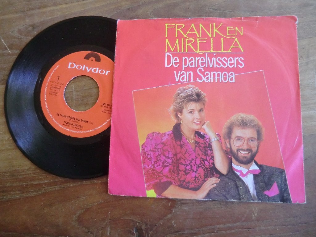 frank & mirella   de parelvissers van samoa, Verzenden, Gebruikt, 7 inch, Levenslied of Smartlap
