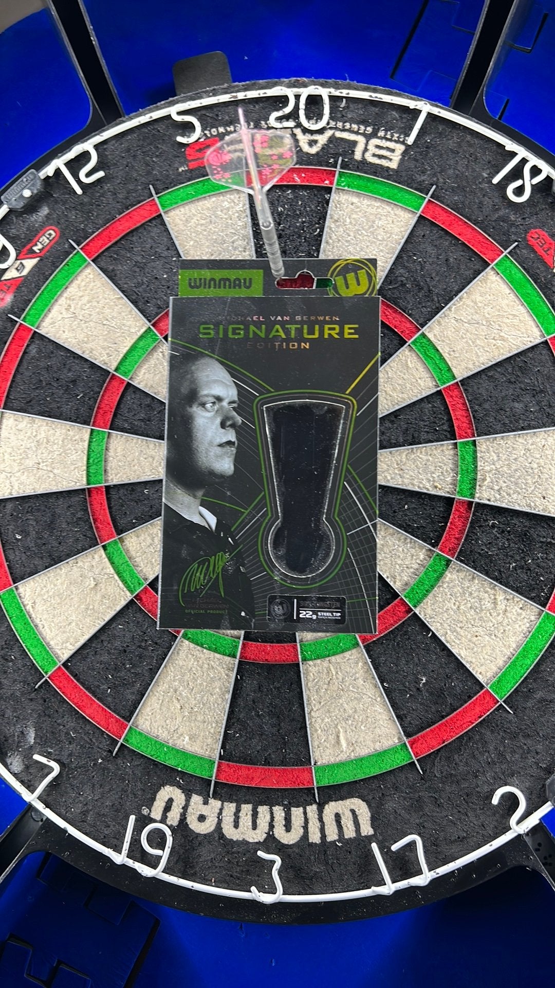 Michael van Gerwen Signature Edition 90%  22 gram, Ophalen of Verzenden, Zo goed als nieuw, Pijlen