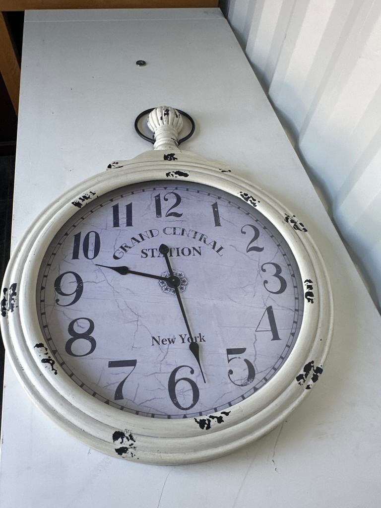 Grote Wandklok 'Grand Central Station New York' - vintage, Ophalen, Nvt, Nvt, Nvt