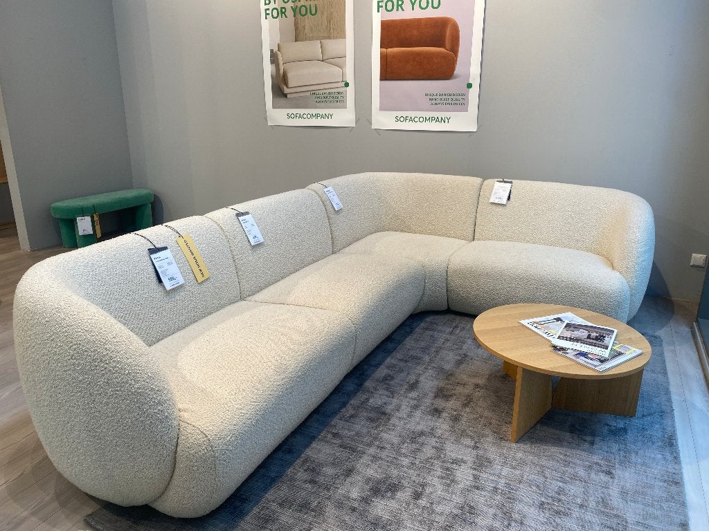Modulaire Paula hoekbank SOFACOMPANY, Huis en Inrichting, Ophalen, Hoekbank, 300 cm of meer, Zo goed als nieuw