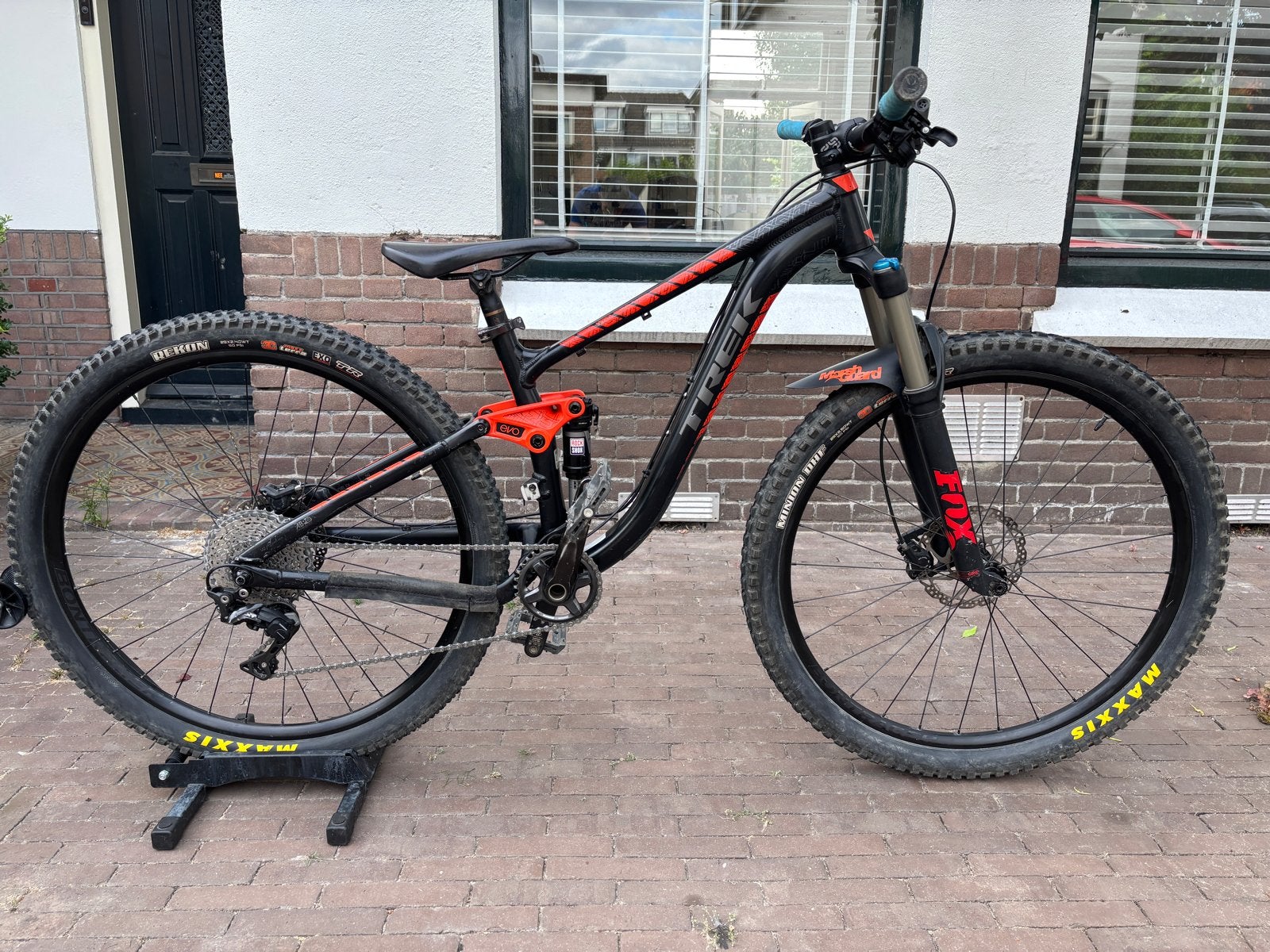Trek Fuel EX 6 Full Suspension Mountainbike Maat S, Gebruikt, Schijfrem, Trek, Ophalen