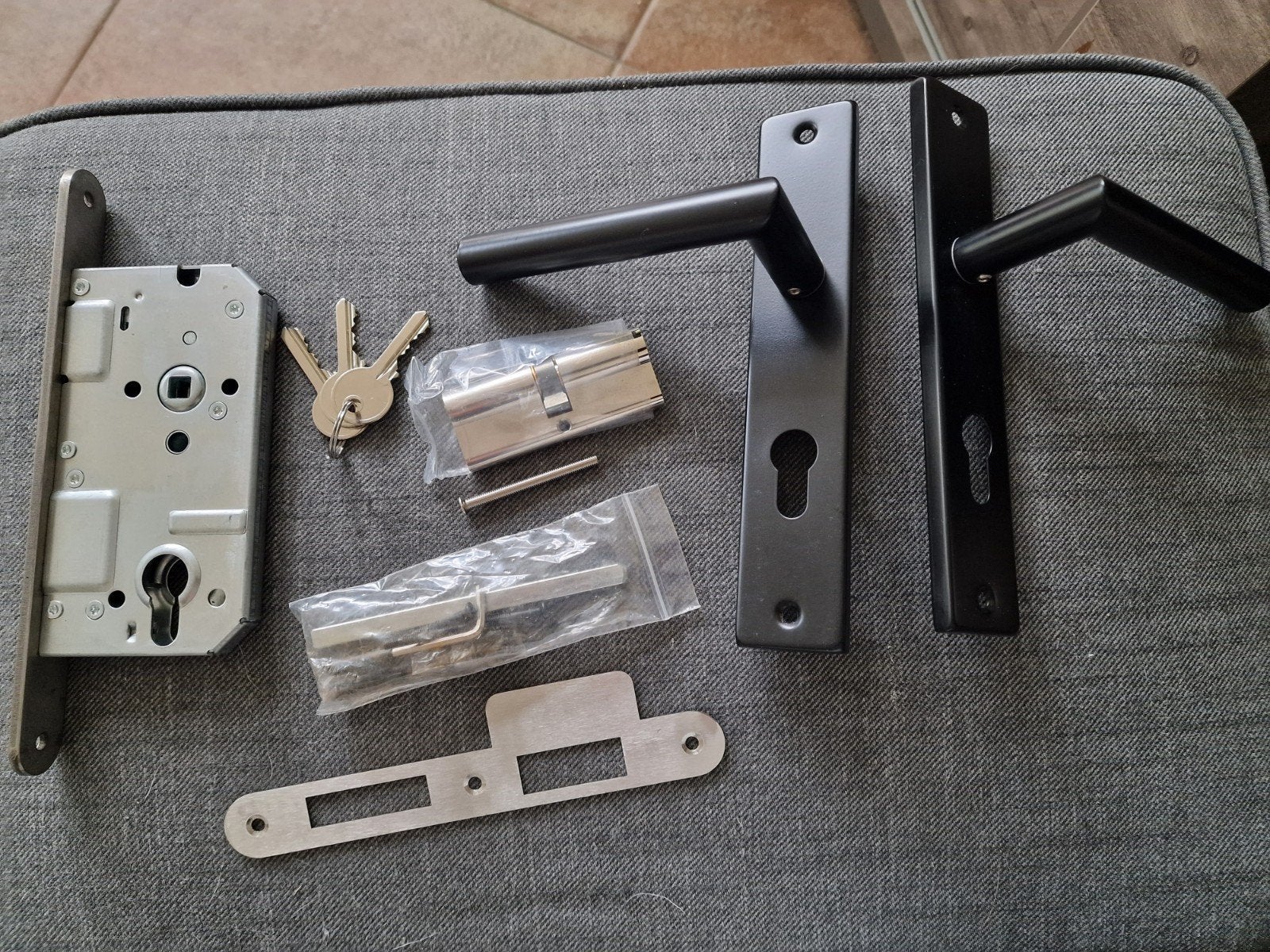 compleet slot, Ophalen of Verzenden, Nieuw, Rvs, Slot