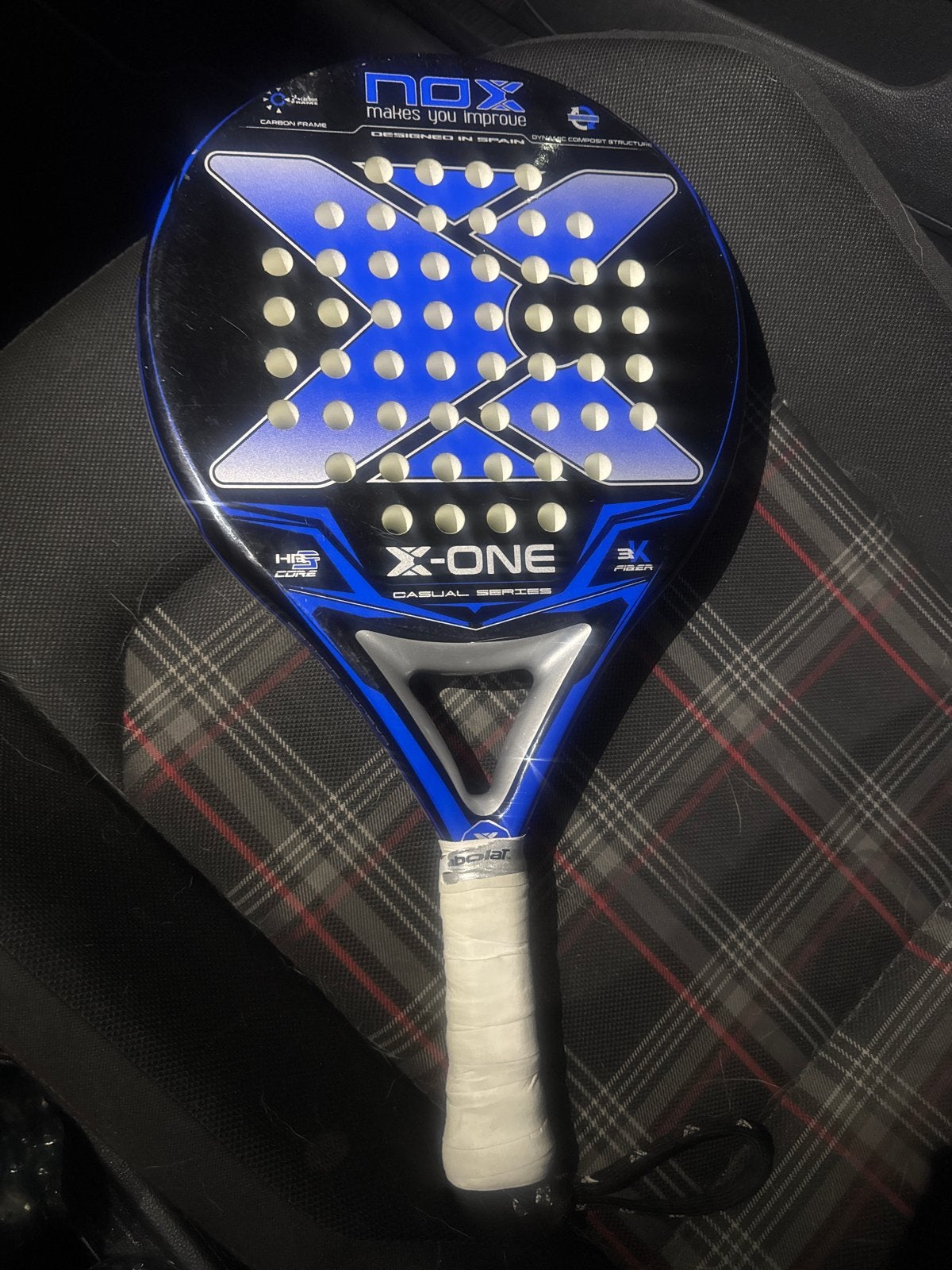 Nox X-One Padelracket - Klaar voor een tweede leven!, Sport en Fitness, Padel, Ophalen of Verzenden, Gebruikt, Padelracket