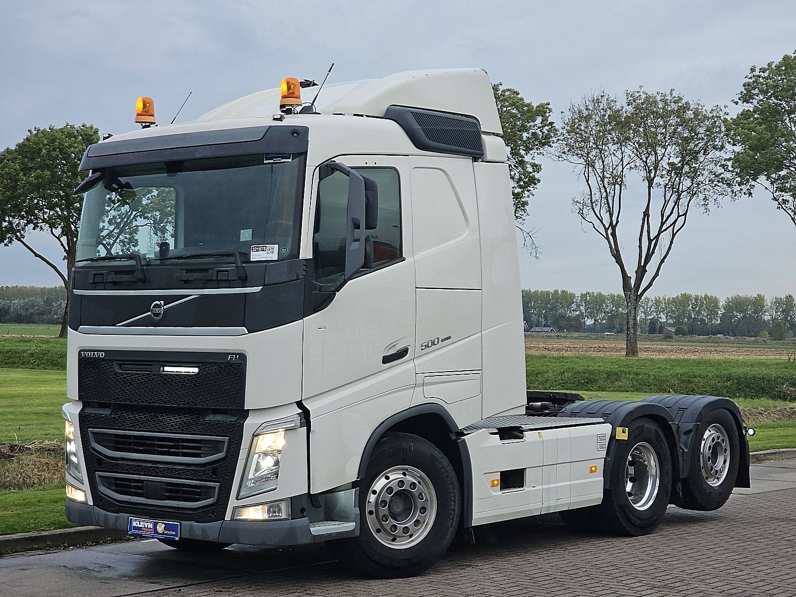 VOLVO FH 500 6x2 steered pto+hydr, Automaat, Euro 6, 510 pk, Wit