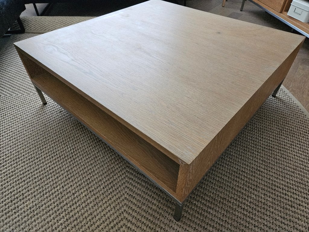 Koffietafel, Ophalen, Gebruikt, 50 tot 100 cm, Eikenhout