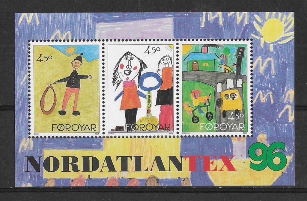 Denemarken (Faeröer) Michel blok 8 postfris, Ophalen of Verzenden, Denemarken, Postfris