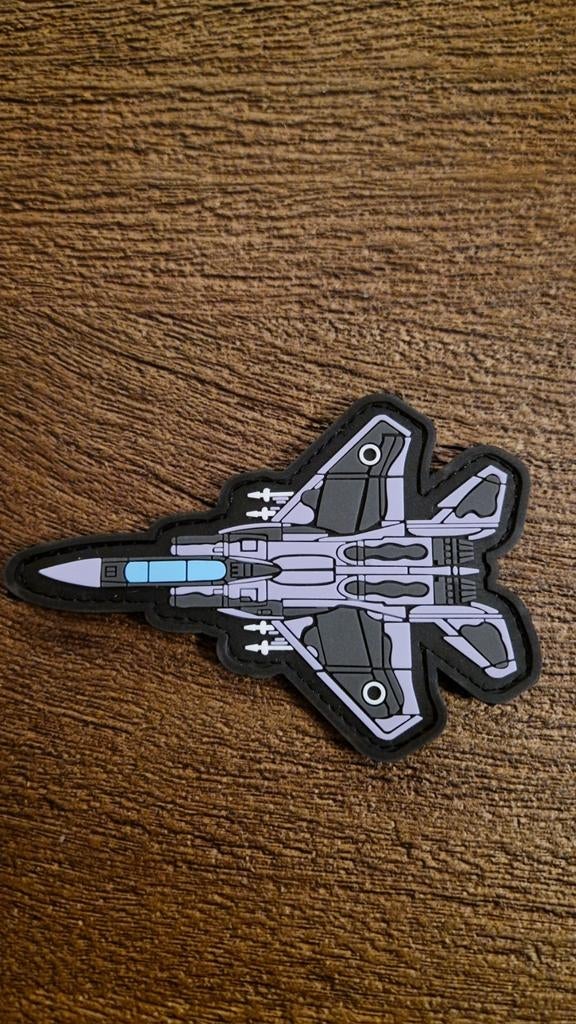 Patch F15 Eagle PVC Embleem, Ophalen of Verzenden, Zo goed als nieuw, Patch, Badge of Embleem