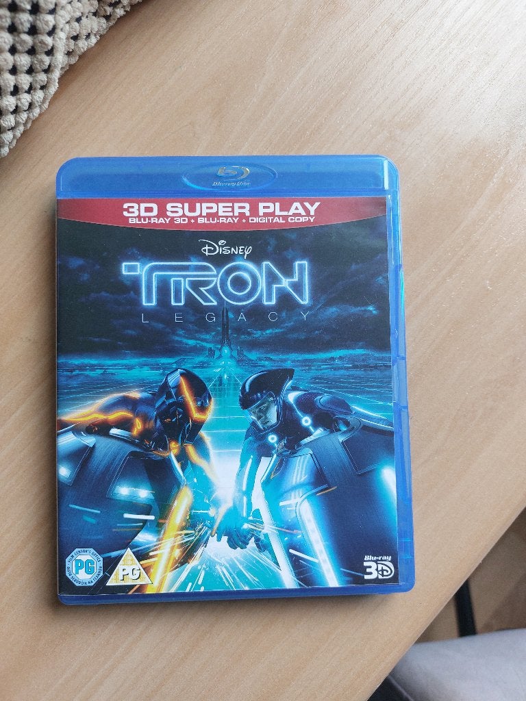 TRON: Legacy 3D + 2D Blu-ray – Luxe 3D Super Play Combo Pack, Engels, Film, Science Fiction en Fantasy, Ophalen of Verzenden
