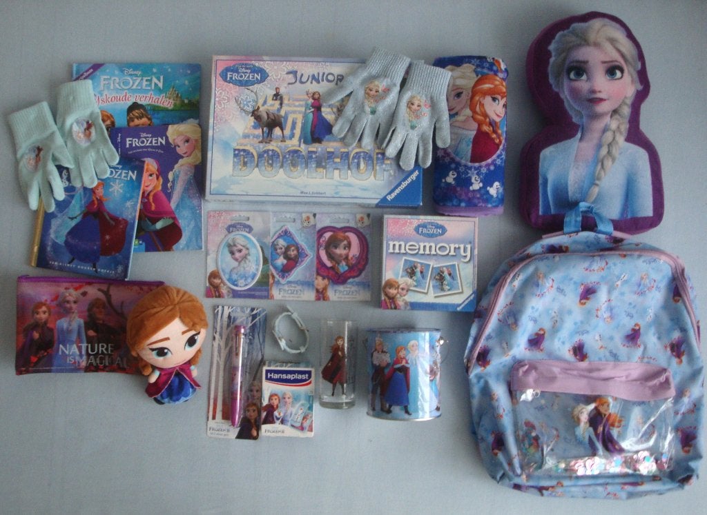 Groot Frozen pakket met diverse spulletjes, Ophalen of Verzenden, Zo goed als nieuw