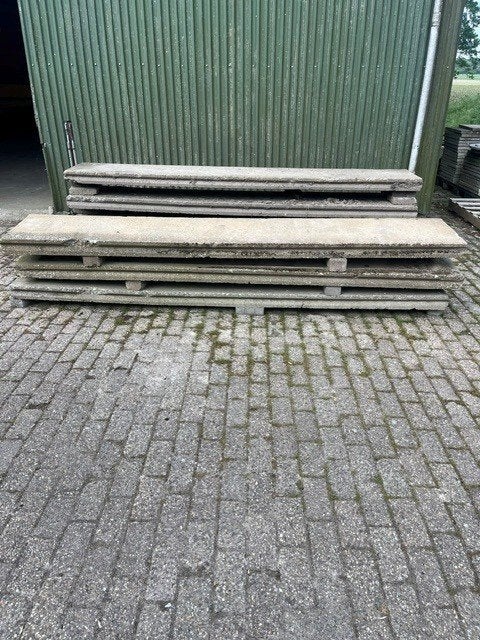 Betonplaten 300cm x 50 cm, Tuin en Terras, Tegels en Klinkers, Ophalen, Gebruikt, Overige typen, 10 m² of meer