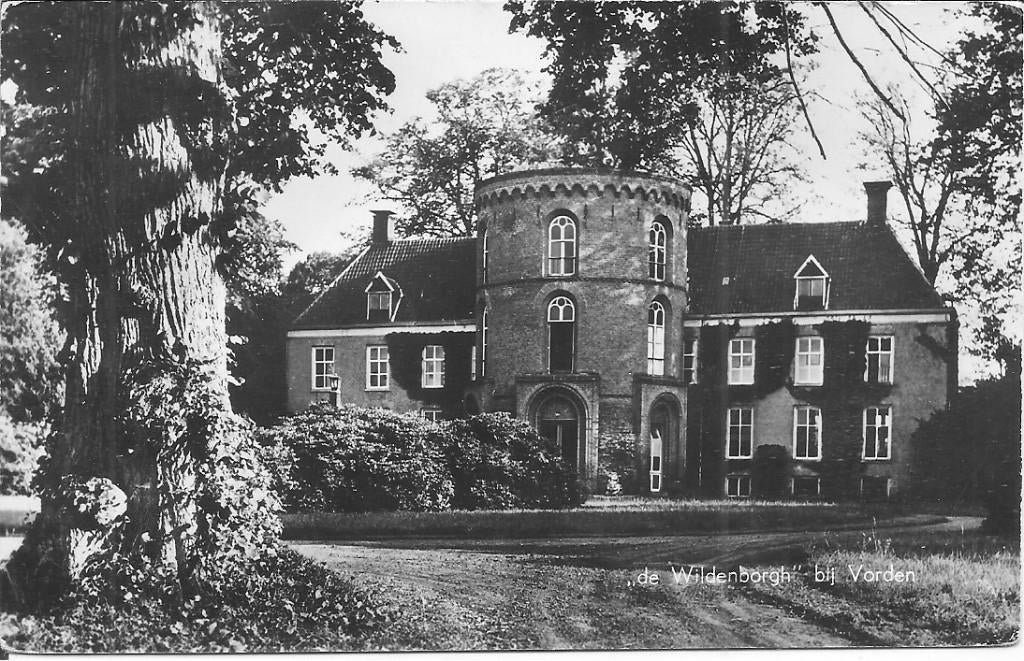 De Wildenborgh bij Vorden., Ophalen of Verzenden, 1960 tot 1980, Ongelopen, Gelderland