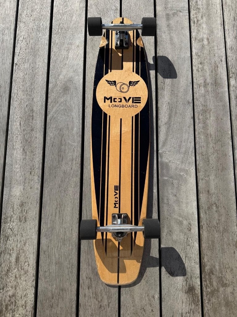 Kicktail longboard Move 42" wood, Ophalen, Gebruikt, Skateboard, Longboard