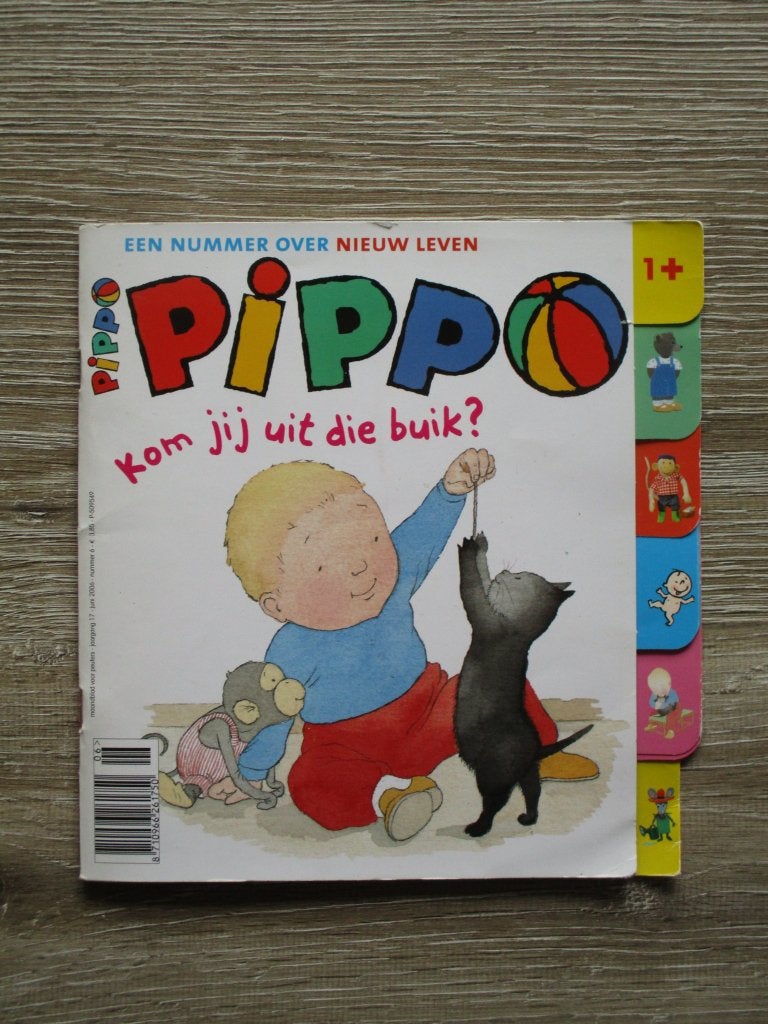 Pippo kom jij uit die buik? jaargang 17 juni 2006, Boeken, Ophalen of Verzenden, Gelezen, Fictie algemeen